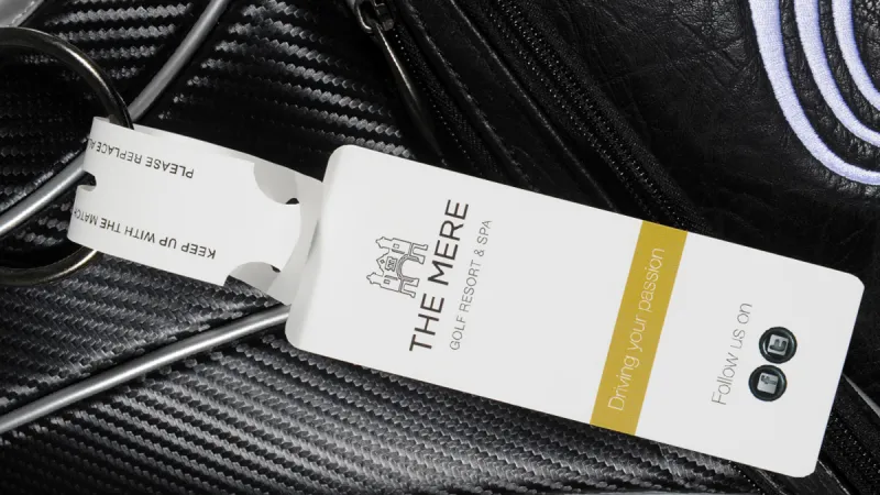 WATERPROOF GREEN FEE TICKETS